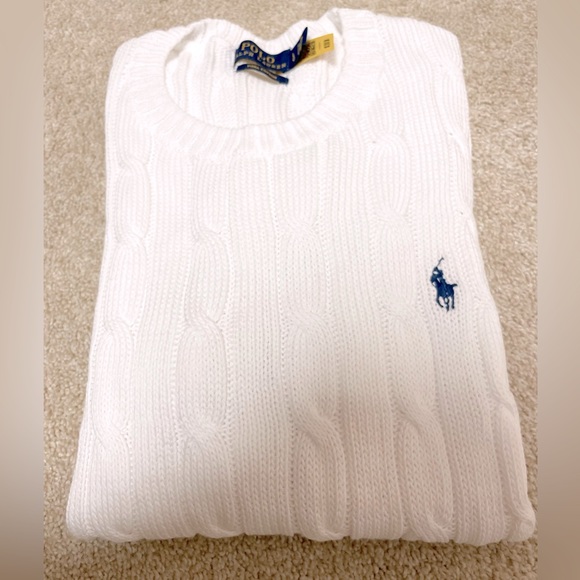 Polo Ralph Lauren

Cable-Knit Short-Sleeve Sweater  white - Picture 11 of 17
